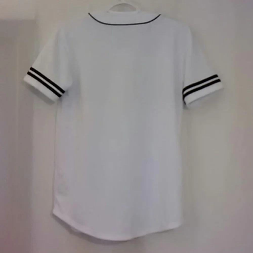 15. Fortitude Active NY LA Jersey White - Picture 2 of 4